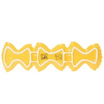 Artikel Gelbe Keramik-Dipschale in Pasta-Form 31 cm für kreative Tischdekoration