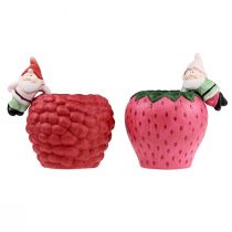 Artikel Keramiktopf Übertopf Kantenhänger Zwerg Ø14,5cm 2St