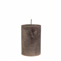 Artikel Durchgefärbte Kerzen Kupfer Metallic 60×80mm 4 St