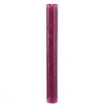 Artikel Kerzen Durchgefärbt Berry Stabkerzen 34x300mm 4 St