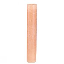 Artikel Kerzen Stabkerzen Wachskerzen Orange Peach 50x300mm 4 St