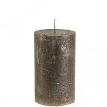 Artikel Stumpenkerzen Durchgefärbte Kerzen Kupfer 70x120mm 4 St