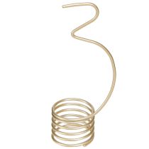 Artikel Adventszahlen 1–4 aus Metall, mattgold, H 10 cm, 4er-Set