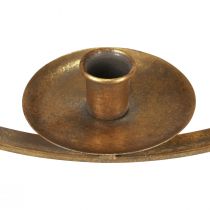 Artikel Hängender Kerzenhalter aus Metall in Gold, Ø38cm, Vintage-Design