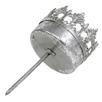 Artikel Kerzenhalter Antik Silber Teelichthalter Ø5cm H10cm 4 St