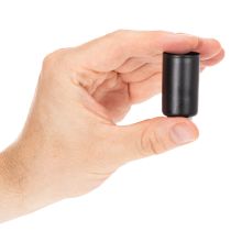 Artikel Magnetische Kerzenhalter rund mattschwarz für Stabkerzen 25 mm, 4 Stück