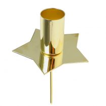 Artikel Kerzenhalter Stern Gold Ø2,2cm 4 St