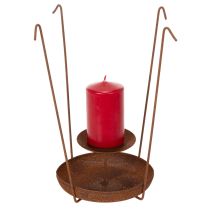 Artikel Kerzenhalter Weihnachten Edelrost Deko H40/50cm 2er-Set