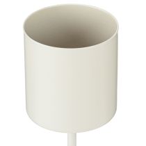 Artikel Kerzenhalter Metall Beige 3,8×14cm 4er-Set für Stabkerzen