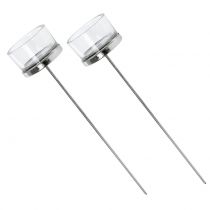 Artikel Kerzenhalter mit Glas am Stab 4 St
