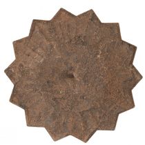 Artikel Kerzenhalter zum Stecken Ø11cm H8cm Rost-Effekt 4St