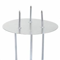 Artikel Kerzenhalter zum Stecken Silber Ø6,5cm 12St