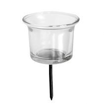 Artikel Kerzenhalter für Teelicht Ø6cm H10cm Glas klar