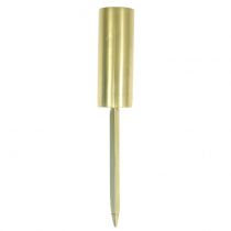 Kerzenhalter für Stabkerzen schmal Gold Ø2,2cm H15cm 4St