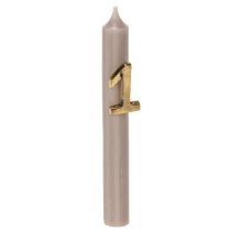 Artikel Kerzenpins Advent Zahlen 1 bis 4 Set 4 cm Gold Metall