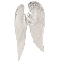 Artikel Kerzenpins Weihnachten Engelsflügel Silber 4×7cm 4 St