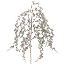 Artikel Künstlicher Kiefernzweig mit Zapfen 80cm Grün