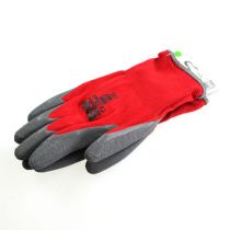 Artikel Kixx Nylon Gartenhandschuhe Gr.11 Rot, Grau