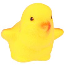 Artikel Kleine Osterküken Gelb Orange Beflockt H4,5cm 18 St