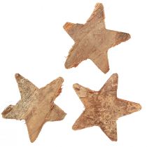 Artikel Kokos Stern Deko Natur Weihnachtsdeko Natur 5,5-7cm 30 St