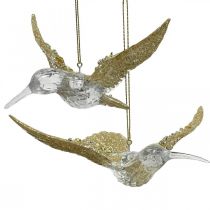 Artikel Christbaumschmuck Vogel Kolibri Anhänger 11,5/14cm 2er-Set