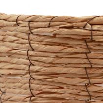 Artikel Korb mit Henkel Pflanzkorb Präsentkorb künstlich 31×23×36cm