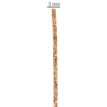 Artikel Dekokordel auf Rolle 3 mm x 20 m in Gold für Basteln und Dekoration