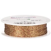 Artikel Dekokordel auf Rolle 3 mm x 20 m in Gold für Basteln und Dekoration