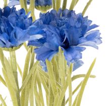 Artikel Kornblume Kunstblume 68 cm 4 Stück Blau aus Polyester