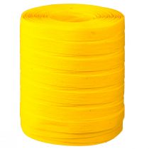 Artikel Kräuselband Geschenkband Gelb Baumwolle 10mm 100m Nachhaltig