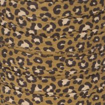 Artikel Kräuselband aus Baumwolle mit Leopardenmuster 10 mm x 100 m für den Innenbereich