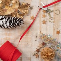 Artikel Kräuselband Rot auf Rolle für Geschenkverpackungen