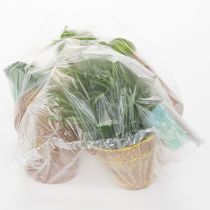 Artikel Kräutertopf künstlich mit Deko Kräutern für Küche Garten Balkon oder Terrasse 15m 3St