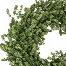 Artikel Trockenblumenkranz Grün aus Leinenkraut Ø34cm
