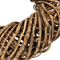 Artikel Dekokranz aus Naturzweigen Rattan braun rund Ø 45 cm
