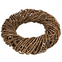 Artikel Dekokranz aus Naturzweigen Rattan braun rund Ø 45 cm