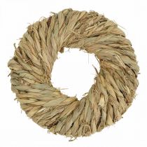 Strohkranz geflochten Ø19cm Mini Deko Kranz Natur Türkranz