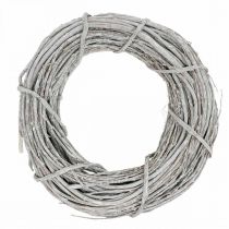 Deko Kranz Weiß gekalkt Ø35cm Shabby Chic Türkranz Tischdeko