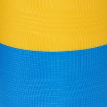 Artikel Kranzband Moiré 150mm Blau-Gelb für Dekorationen und Kranzgestaltung