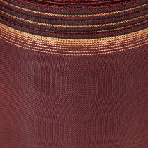 Artikel Kranzband aus Taft mit Moiré, 100 mm breit, Bordeaux, 25 m Rolle