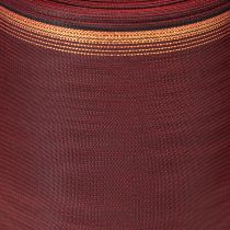 Artikel Kranzband Acetat Bordeaux Goldkante 175mm 25m für Dekoration
