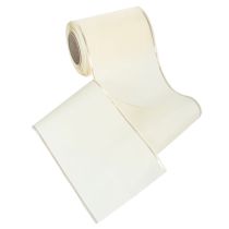 Artikel Kranzband aus Acetat Creme 125mm x 25m mit Goldkante wasserfest