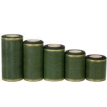Artikel Kranzband Taft Moiré dunkelgrün 25m 100-200mm