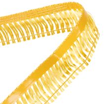 Artikel Selbstklebendes Quastenband mit Fransen 40mm x 25m Gold aus Acetat-Viskose