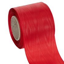 Artikel Kranzband aus 100% Acetat Rot 75mm x 25m für Trauerfloristik und Beschriftungen