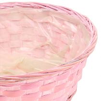 Artikel Spankorb rund Lila/Weiß/Rosa Ø25cm 6 St