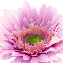 Artikel Künstliche Gerbera Blume 47cm Lila aus Kunststoff und Metall 6St