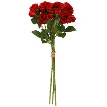 Artikel Künstliche Rosen Rot 45 cm 3 Stiele