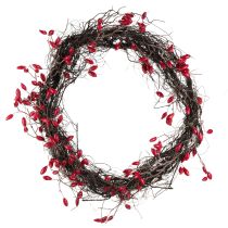 Artikel Künstliche Hagebutten Kranz Deko Herbstkranz Rot Ø50cm
