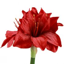 Artikel Künstliche Amaryllis Weihnachtsblumen Rot Kunstblumen L40cm